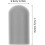 10pcs Drumstick Mute Tips Silicone Protective Covers Lightweight Warm Tone Drum Accessories for Practice 7
