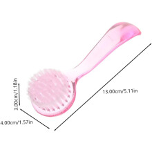 12-delige reinigingsborstelset voor handmatige exfoliatie van de poriën.