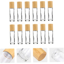 Rolo do óleo essencial das garrafas do perfume de vidro das garrafas 12pcs para armazenamento de viagem