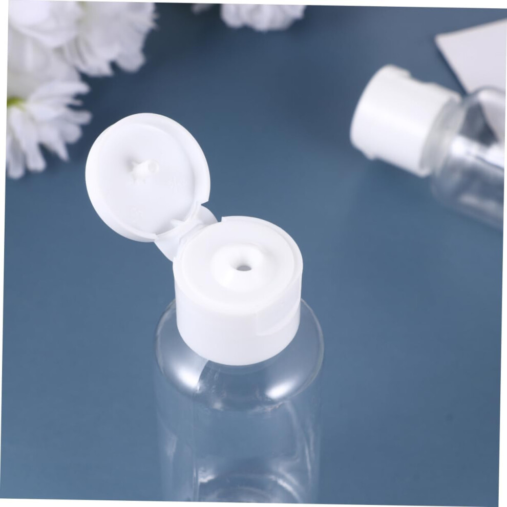 Hkhbjs 12Pcs Clamshell Travel Cosmetic Bottle Empty Lotion Storage For Travel Toiletries Bottles For Sample And Containers