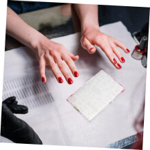 Nagelstempelplaat, sjabloon voor nagelkunst, manicure, stalen plaat, doe-het-zelf decoraties