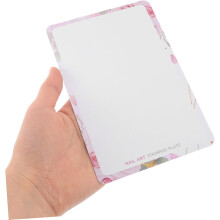 Placă de ștampilare pentru unghii, șablon de imprimare pentru arta unghiilor, manichiură, placă de oțel, decorațiuni DIY