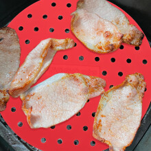 4pcs Silicone Baking Mat Nonstick Baking Liner Oil Filtering Air Fryer Tray Square Heat Resistant Kitchen Accessories
