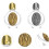12pcs Glass Catholic Holy Water Bottle Refillable Empty Water Container 4