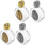 12pcs Glass Catholic Holy Water Bottle Refillable Empty Water Container 5