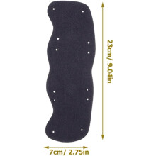 12pcs Hard Hat Sweatband Sponge Antichafing Design Breathable Comfort Black Construction Worker Hat Band