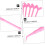 12pcs Lash Perming Lift Rods Separator Lash Makeup Beauty Tool Lash Brush Perm 5