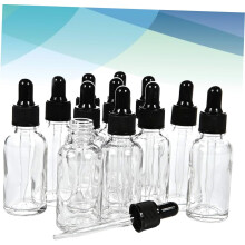 garrafas de óleo essencial garrafas de gota 12 embalagem vidro 30ml para subembalagem maquiagem líquida de viagem