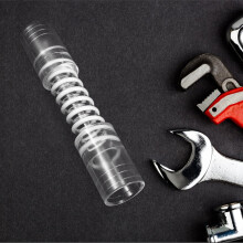 Air Conditioner Drain Hose 25Mm Condensation Drain Pipe with Clamps 2Pcs
