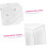 2pcs Nail Drill Bit Case Organizer Holder Plastic Storage Stand 3