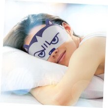 2 parches para dormir, antifaz con correa cómoda, antifaz creativo para relajación, venda para dormir para la cabeza