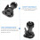 12pcs Heavy Duty Adjustable Leveling Feet Threaded Design 4-Hole Positioning 3