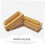 Escova de limpeza de unhas resistente ao desgaste de bambu e Sisal duplo lado 2pcs 3