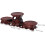 Solid Wood round Display Stand Base Bonsai Stand Tea Accessories Base Minimalist Elegant Design 2