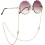 2pcs Eyeglass Chains Rhinestones Gold Hanging Chain for Eyeglasses and Sunglasses 5
