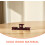Solid Wood round Display Stand Base Bonsai Stand Tea Accessories Base Minimalist Elegant Design 8