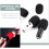 12 protectores antiviento para micrófono, de esponja, reutilizables. 3