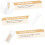 Foldable Eyelash Comb and Convenient Eyebrow Comb 2Pcs Stainless Steel Folding Eyelash Combing Tool 3