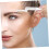 Foldable Eyelash Comb and Convenient Eyebrow Comb 2Pcs Stainless Steel Folding Eyelash Combing Tool 4