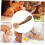 2pcs Portable Scraping Plate Ox Horn Massaging Roller Multi-purpose Massage Roller 2
