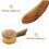 2pcs Portable Scraping Plate Ox Horn Massaging Roller Multi-purpose Massage Roller 8