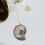 2Pcs Natural Ammonite Specimen Pendant 3-4Cm Sliced Samples with Iridescent Shell 4