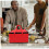 Saco de almoço isolado decorativo do saco de alimentos isolado térmico de 2pcs para compras 3
