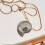 2Pcs Natural Ammonite Specimen Pendant 3-4Cm Sliced Samples with Iridescent Shell 6