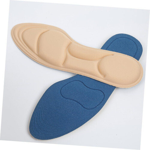 Comfortable Insoles 2 Pack 5d Sponge Inserts for Relaxation Absorption 2