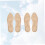Comfortable Insoles 2 Pack 5d Sponge Inserts for Relaxation Absorption 4
