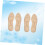 Comfortable Insoles 2 Pack 5d Sponge Inserts for Relaxation Absorption 7