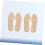 Comfortable Insoles 2 Pack 5d Sponge Inserts for Relaxation Absorption 8