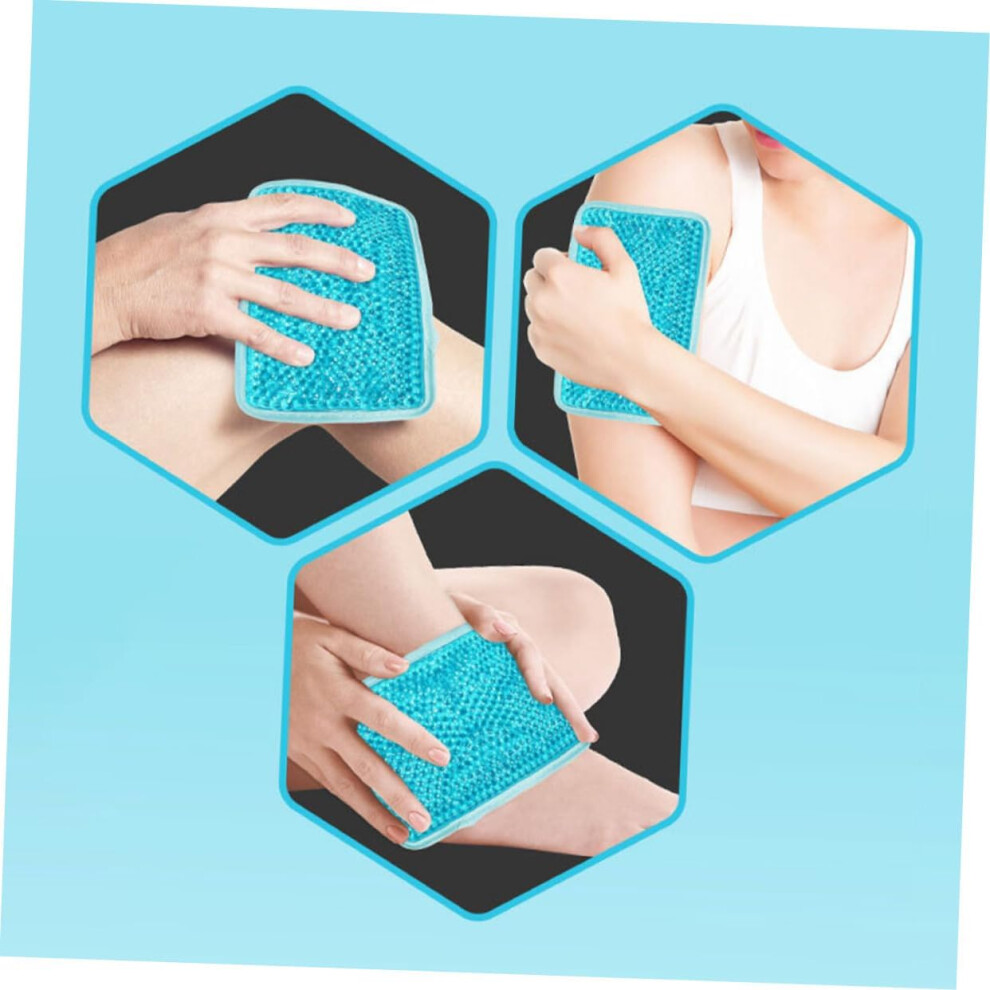 Hkhbjs 2Pcs Reusable Handheld Gels Ice Pack For Hot And Cold Compress Pain Relief For Injuries And First Aid Use