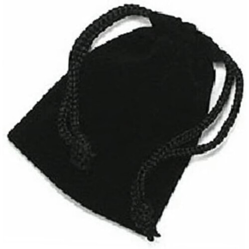 2pcs Drawstring Jewellery Pouch Storage Bag Velvet Material 1