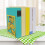 2Pcs Yellow Ginkgo Leaf Metal Bookends Desktop Book Organizer Multi-Function Book Stands 4