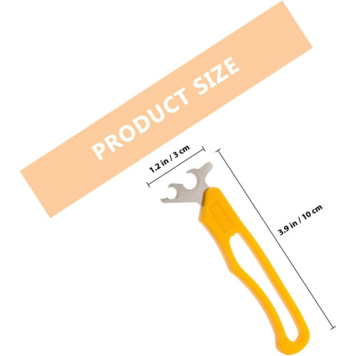 Macadamia Nut Opener Shell Opening Tool 2Pcs Plastic Iron Multifunctional Portable Kitchen Utensil for Nuts 1