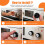 2pcs Air Fryer Timer Knob Replacement, Oven Control Switch Button Compatible Pressure Cooker 8