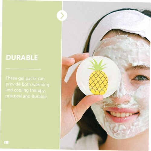 Cooling Eye Mask Set 8pcs Reusable Gel Eye Pads Adjustable Design 2