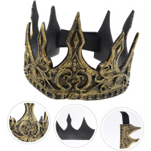 2pcs Pu coroa medieval faixa de cabeça para homens design simples excelente aparência cosplay casamento ocasião especial acessórios