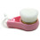2 herramientas manuales de limpieza facial con mango rosa 4