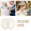 2 pezzi Base per cappello da donna in rete di lino a goccia, materiale Sinamay per cappelli e fascinator 3