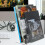 2pcs Acrylic Bookends Book Holder for Shelves Multi-Function File Organizer Magazine Files Desktop 8
