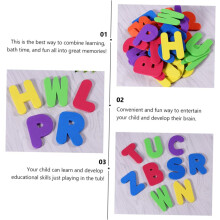 Eva Letters and Numbers Bath Toys for Boys and Girls Toddlers Educational Alphabet and Number Set