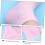 2 Pairs Breathable Gel Heel Moisturizing Socks Ankle Socks 6