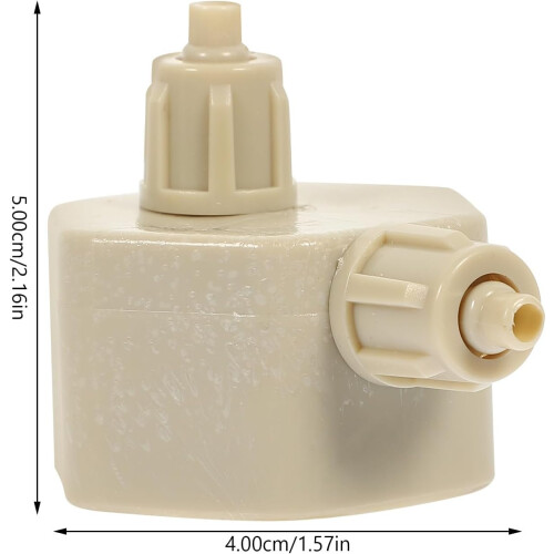Lot de 2 bouchons pour bouteille de réacteur CO2, système CO2, en ABS, pratiques 1