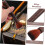 2Pcs Erhu Violin Cleaning Brushes for String Instruments Portable Soft Wool Dust Removal Tools 1