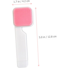 Lot de 2 brosses exfoliantes manuelles pour le visage, poils doux, pour la salle de bain