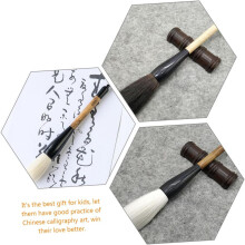 Canetas de escova de caligrafia chinesa 2pcs para papelaria de arte grande escova de escrita