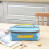 Hellblaue isolierte Mini-Lunchbox, 26 x 19 x 8 cm 1