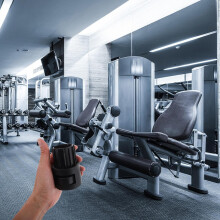 2 Stück rutschfeste Gummifüße für Fitnessgeräte, verdickte Bodenschutzpads